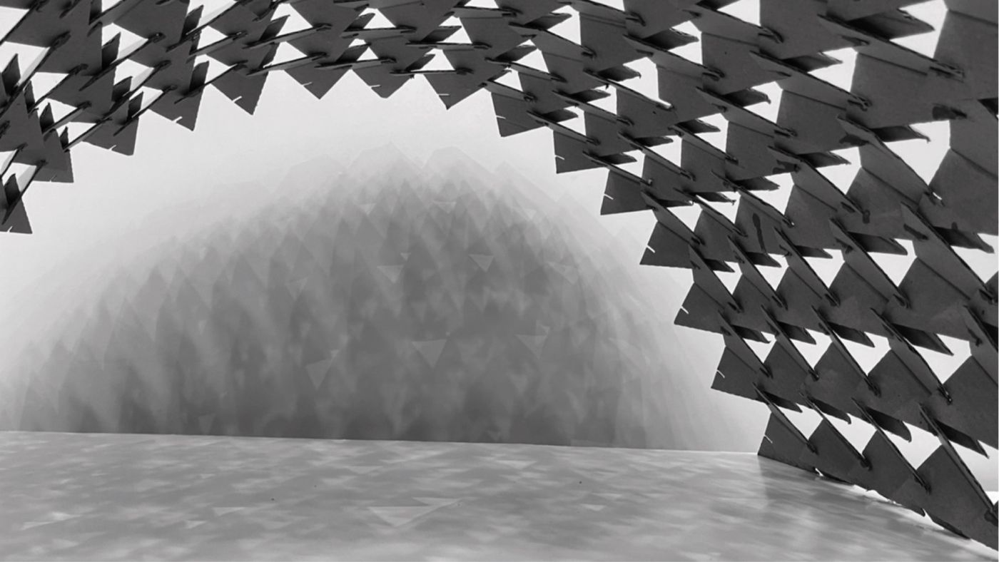 Dragon skin pavilion