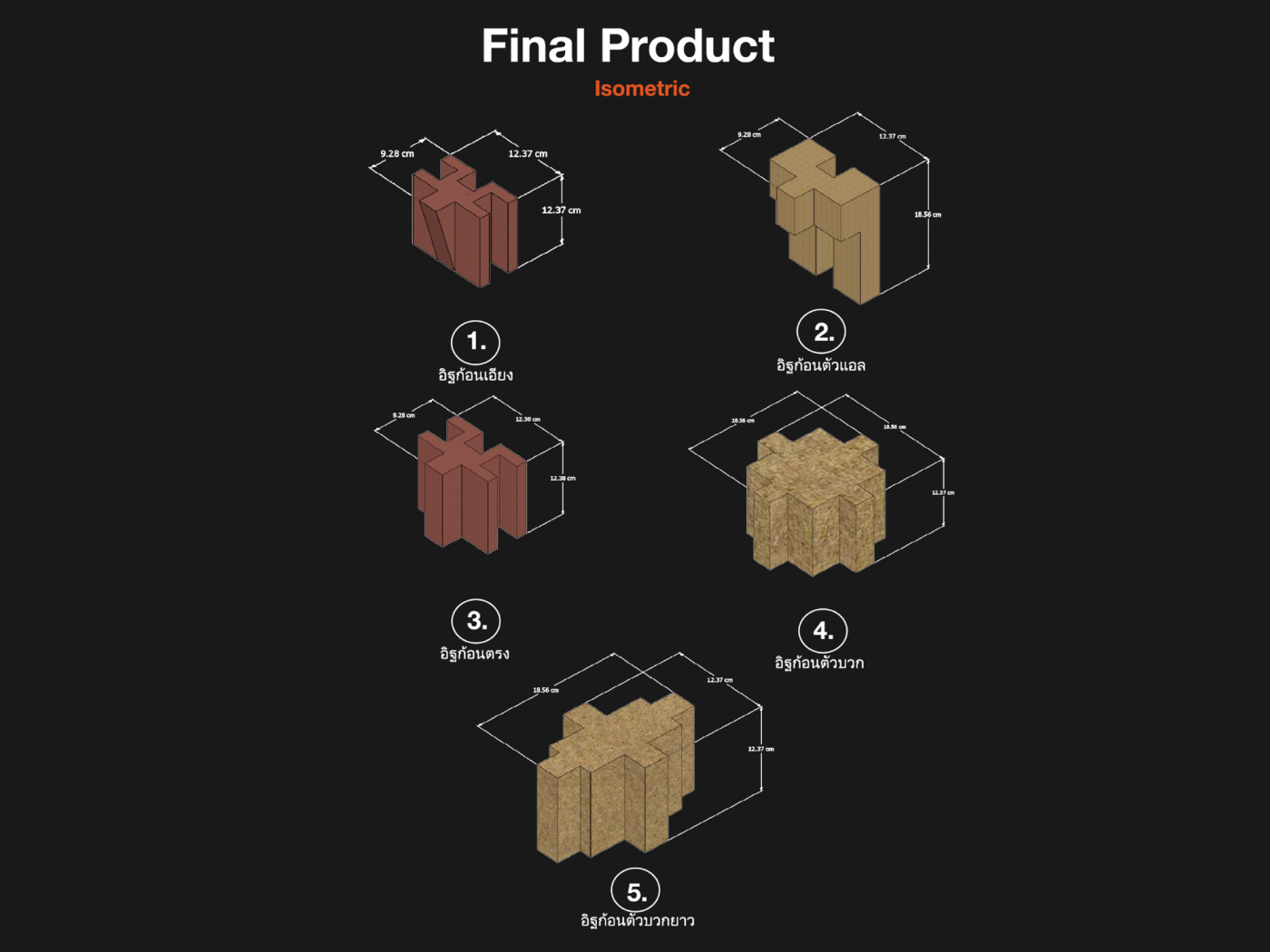 IT - RAE - RON (INTERLOCKING BRICK SYSTEM)