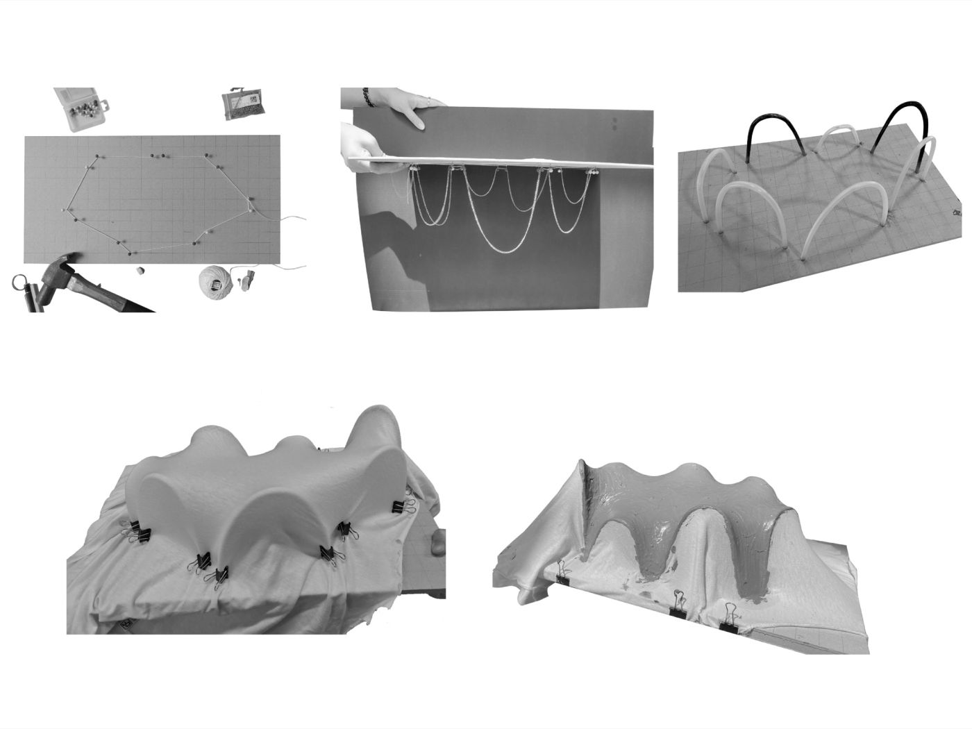 Thin Shell Structure From Earth Material