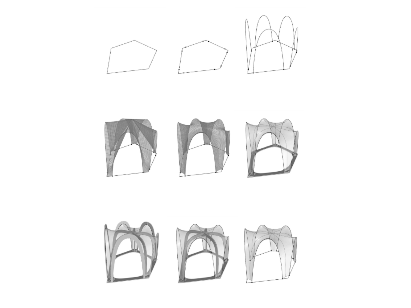 Thin Shell Structure From Earth Material
