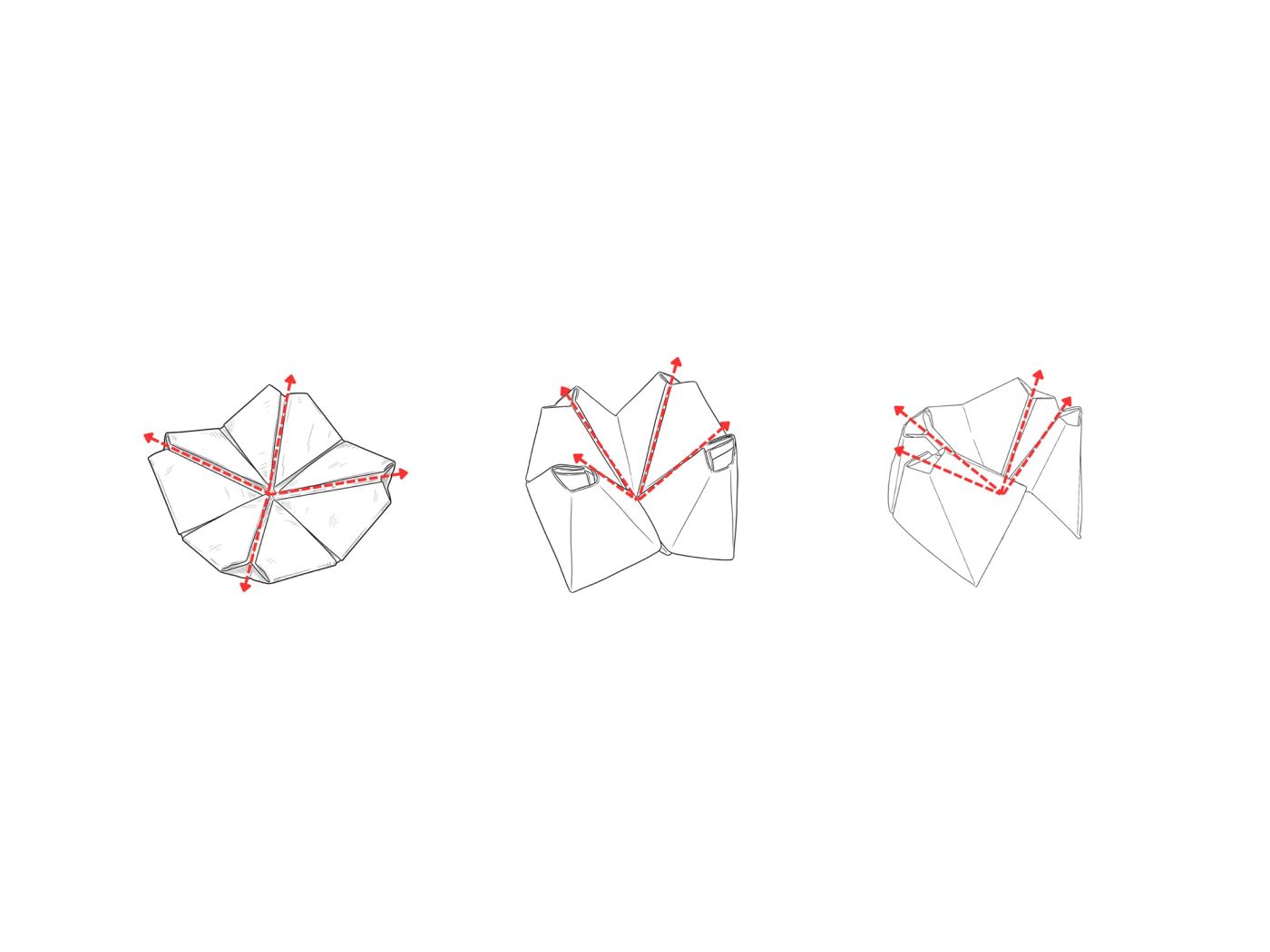 The Tristix-Origami Interweaving System